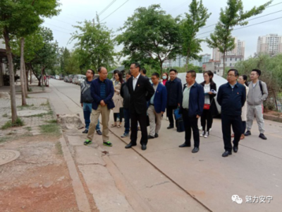 市級領導下沉連然一線督導，為文明創建“開方遣藥”問效商貿區域治理